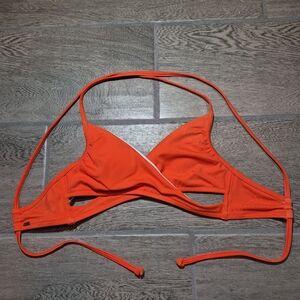 Victoria's Secret PINK Orange Bikini Top